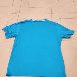 Mens Reebok Turquoise Shirt - Play Dry Fit - Size Large
